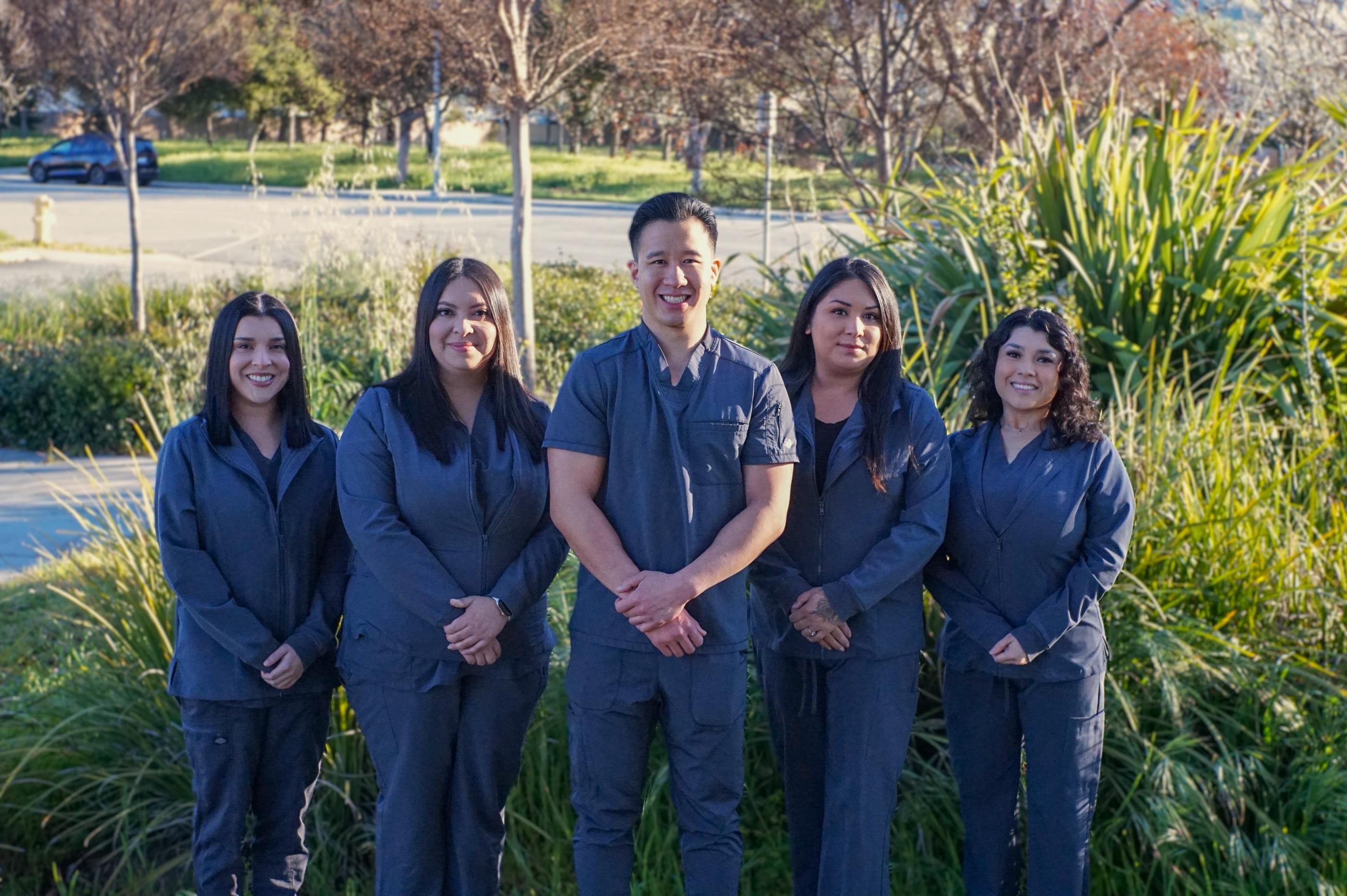 The endodontic team at Pathways Endodontics in Morgan Hill