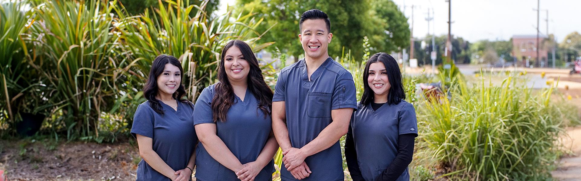 The endodontic team at Pathways Endodontics in Morgan Hill